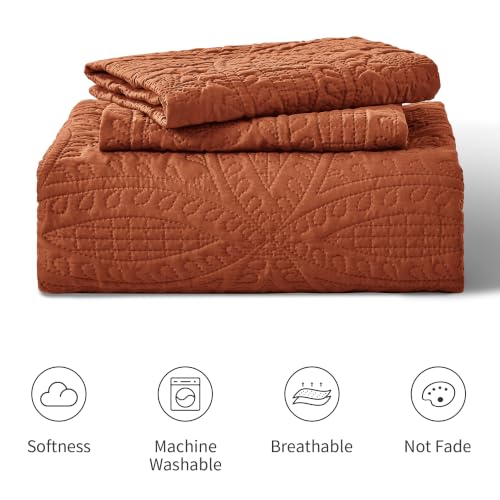 Juego de edredón King suave y ligero para verano con fundas de almohada de Love'S Cabin 8