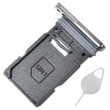 Bandeja de cartão SIM para Galaxy S25 Ultra SIM de substituição única para Samsung Galaxy S25 Ultra 6,9 polegadas SM-S938U S938U1 Bandeja de cartão com peça de reparo de agulha Sim único versão EUA