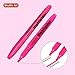 Shuttle Art Highlighters, 30 Pack Highlighters Bright Colors, Pink Colors Chisel Tip Dry-Quickly Non-Toxic Highlighter markers for Adults Kids Highlighting in the Home School Office