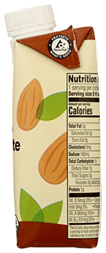 Image of 365 by Whole Foods Market Organic Chocolate Unsweetened Almond Milk, 8 FZ