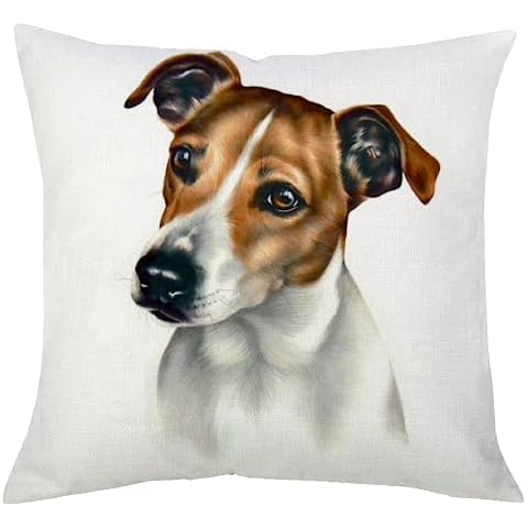 The Beach Stop Jack Russell Scatter Cushion Cover Cover