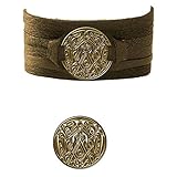Herrenschmuck NECA Twilight Herren-Armband Quileute Leder braun 20824