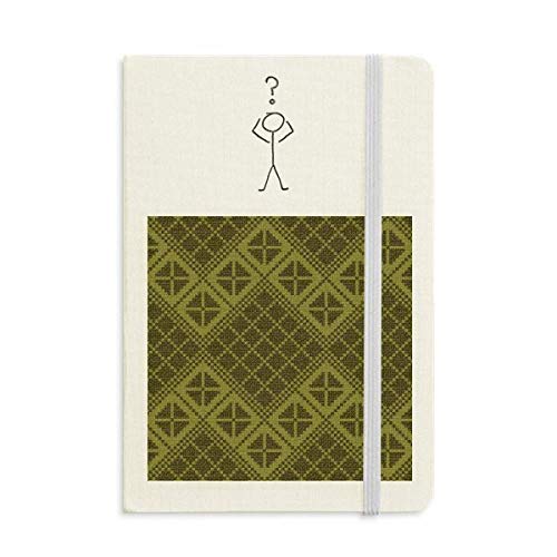 Cahier de questions vert A5 pour organiser vos pensées au bureau