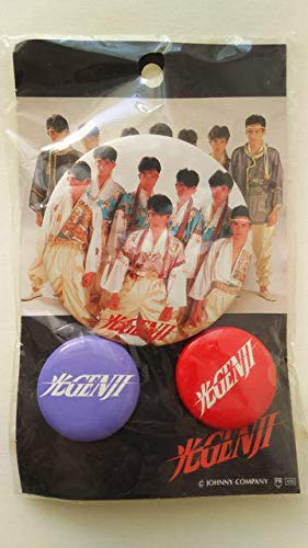 Amazon | 光GENJI 缶バッジ3個セット | バッジ | おもちゃ