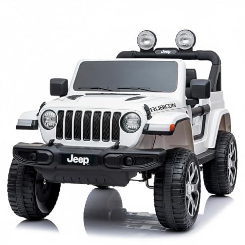 Auto Elettrica Bambini Jeep Wrangler Rubicon 12V 2 Posti con