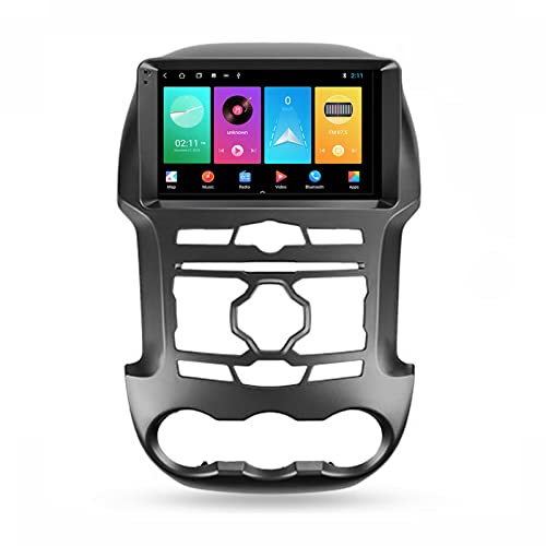 GGBLCS Android 11 Rádio de carro para Ford Ranger 3 2011-2015 Navegação GPS estéreo carro 9 polegada