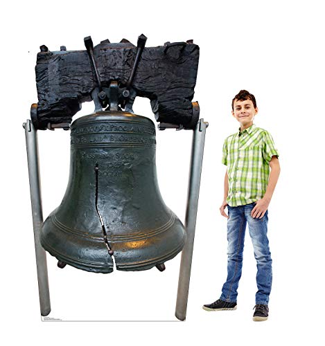 Image of Cardboard People Liberty Bell Life Size Cardboard Cutout Standup
