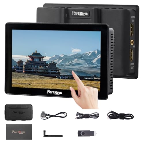 Amazon | Portkeys LH5P II 5.5インチ タッチスクリーンカメラモニター