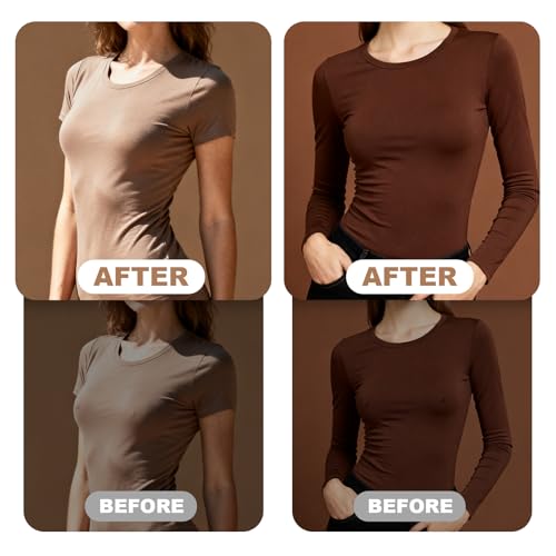 NAYODEUS 120Pcs Pasties Nipple Covers for Women - Disposable Nipple Pasties Friendly Breathable No-Show Nipple Stickers Nipple Tape. - image 6