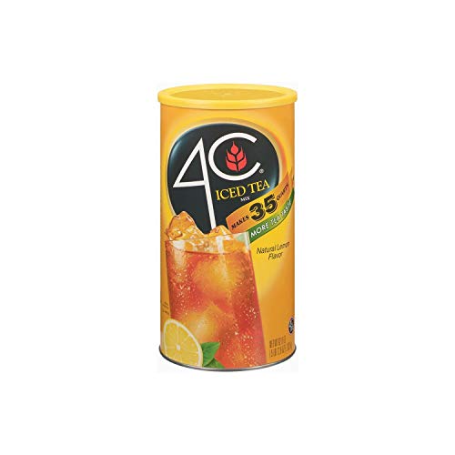 4C Lemon Iced Tea Mix - 92.8-oz. canister