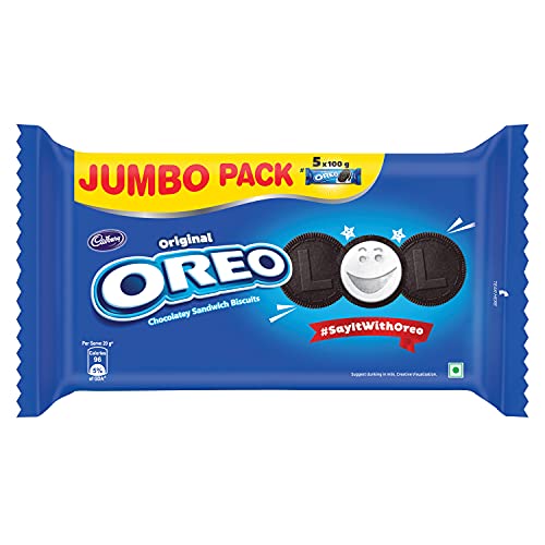 Image of Cadbury Oreo Vanilla Jumbo Pack, 500 g
