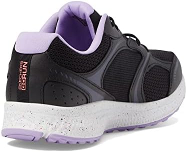 Skechers Women's GO Run CONSISTENT-Vivid Horizon Sneaker, Black/Lavender, 9 | Image 4