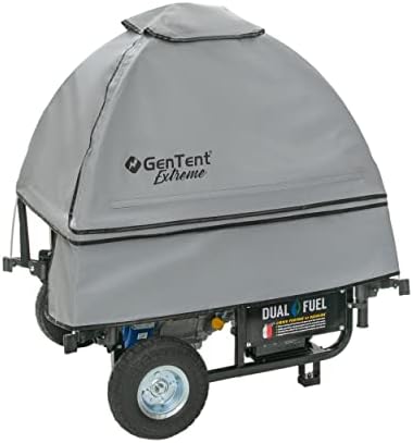 GenTent Generator Running Cover - Universal Kit (Extreme, Grey) - for Open Frame Portable Generators