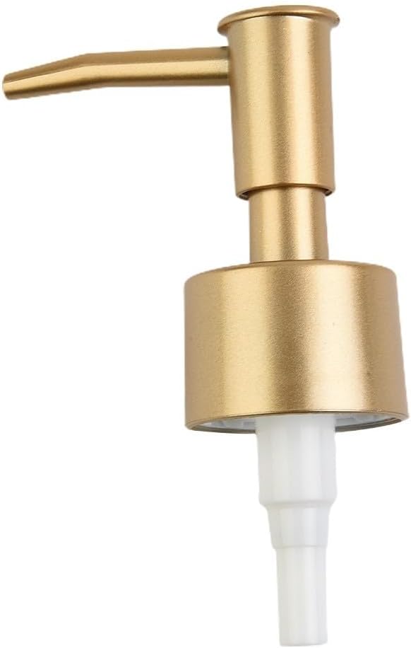 Soap Pump Replacement, Soap Dispenser Pump Replacement Standard 28/400 Pump Head, Reusable Replacement Pump for Soap Dispenser(Matte Gold) - Image 5