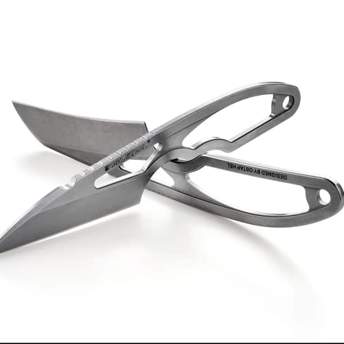 Real Steel Alieneck Bushcraft Hunting Knife - Sandvik 12C27 Blade And Handle - Perfect For Hunting And Daily Cutting Task- Edc Knife For Men And Women. #TOP7