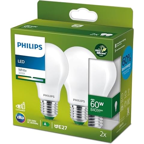 Philips LED Ultra Efficient Light Bulb 2 Pack Cover