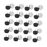 Punaises de canapé : tête ronde en nylon et broche en fer, anti-humidité, antidérapantes, empêchent les tables et les chaises de rayer le sol.