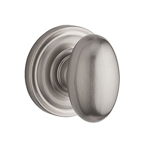 Baldwin Reserve 9BR3500-006 Traditional Ellipse Half-Dummy Knob in Satin Nickel