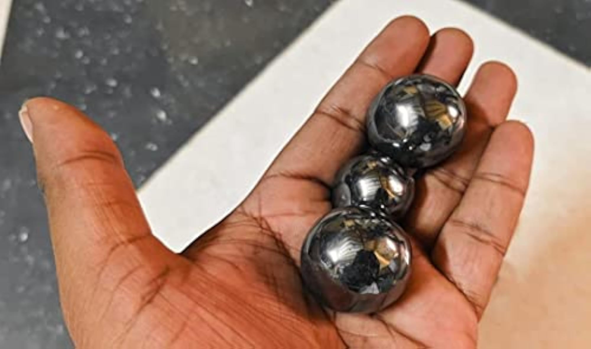 Natural Hematite Tumble Stone for Reiki Healing