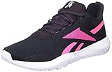 Reebok Flexagon Force 3, Zapatillas de Entrenamiento Mujer, Core Black/Purple Abyss/Atomic Pink, 36 EU