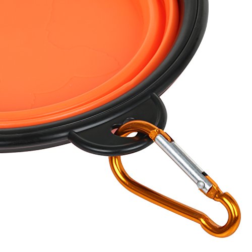 Digiflex Set da 2 Ciotole da Viaggio in Silicone