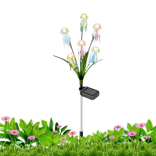 Lámparas solares de jardín para iluminar caminos exteriores oscuros y decorar la valla