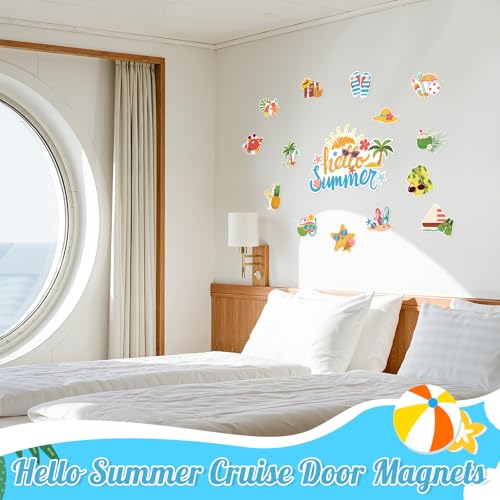15 imanes decorativos de verano para puertas miniatura 3
