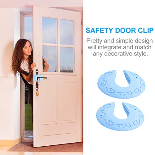 EXCEART 2 Peças de Proteção de Aperto de Porta de Silicone para Proteção de Bebôs de Proteção de Mão