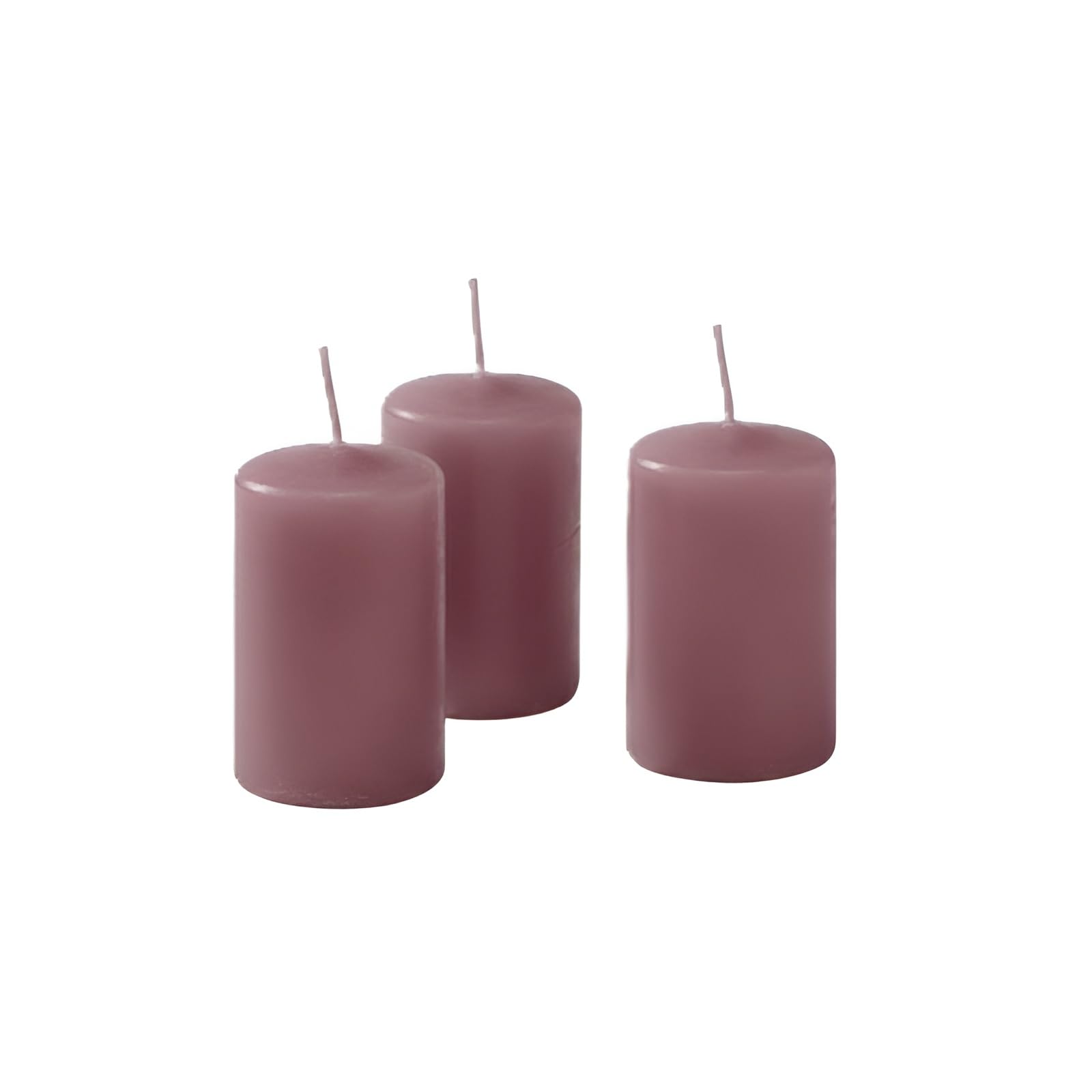 Cereria di Giorgio Risthò Candles Diameter 4 cm Height 7 – Plum – Pack of 12