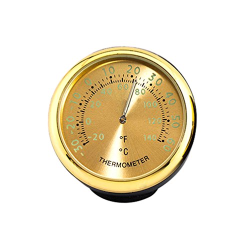 idain Car Dashboard Thermometer - Mini Vehicle Thermometer Decoration