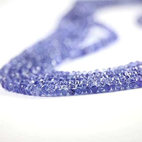 Tanzanite perles rondelles anti-ternissement pour éliminer les bijoux ternes