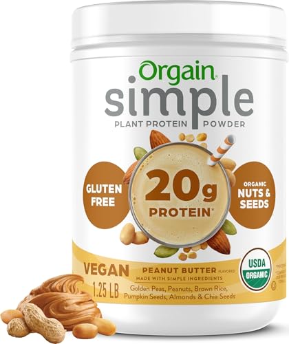 Orgain Organic Simple Protein Peanut Butter