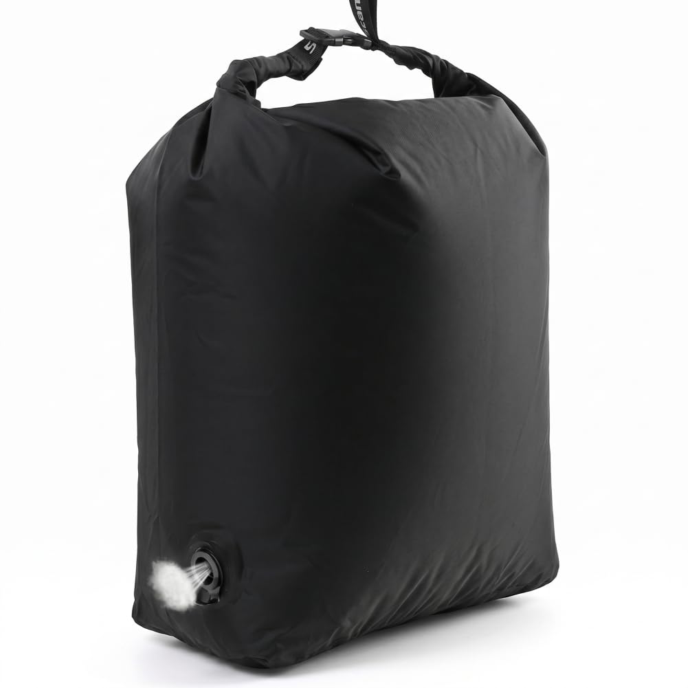 Bolsa de viaje para ropa sucia impermeable estanca con compresion rapida y antiolores