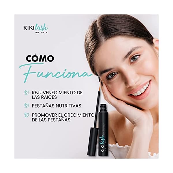 KIKILASH Wimpernserum Wachstum 3ml - Natürliche Wimpernserum Hormonfrei für Lange & Dichte Wimpern - Wimpernwachstum… – Bild 5