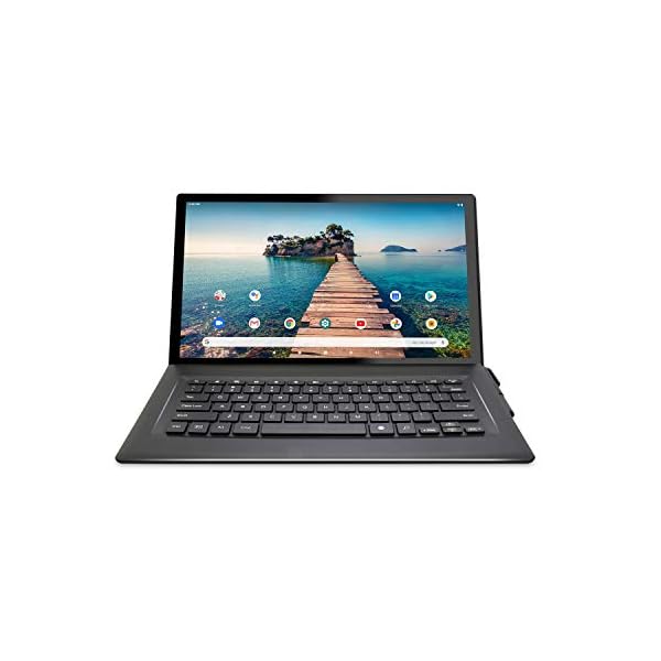 Venturer 14" Luna Max 3GB RAM 64GB Storage Quad-Core IPS 1920 x 1080 FHD Touchscreen Dual Band 5GHz/2.4GHz WiFi Bluetooth with Detachable Keyboard Android 10 Tablet