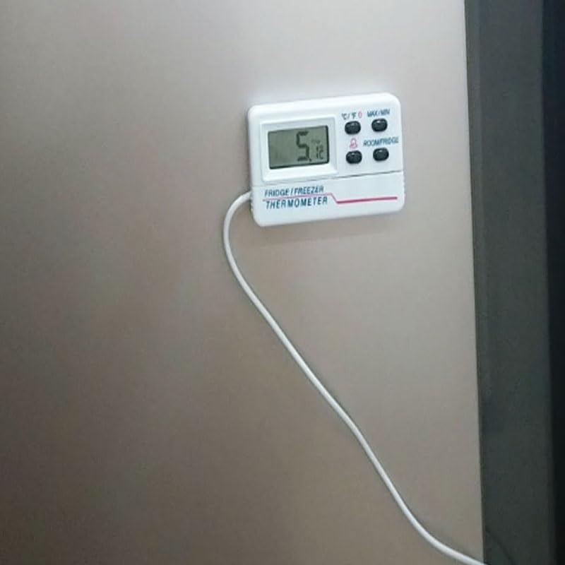 ABS Digital Display Electronic Household Box Refrigerator Thermometer Indoor Outdoor