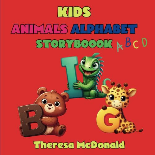 Kids Animal Alphabet Storybook ABC's: Learn the Alphabet Books for Children Ages 1-5