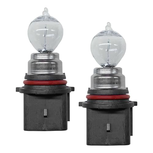ZIMISI 2PCS Car Halogen Fog Light Bulb PSX26W Clear Light Source Quartz Glass Daytime Running Lights 12V 26W 3200-3500K Steering Brake Lights Auto Lighting Modification Accessory (PSX26W)