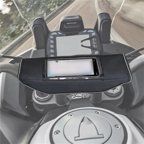 Bolsa de manillar moto que soluciona el espacio en la BMW R1300RT para tus viajes 2