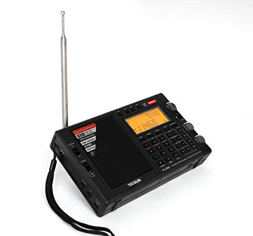 Image of Tecsun PL990 Digital Worldband AM /FM Shortwave Longwave Radio with Single Side Band Reception & MP3 Player, Matte Black