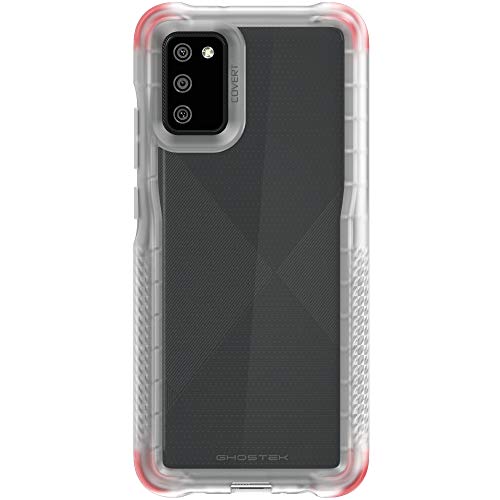 Image of Ghostek COVERT Samsung A02s Case with Clear Slim Fit Design and Anti-Slip Grip Bumper Premium Shockproof Protection Thin Protective Phone Cover Designed for 2021 Samsung Galaxy A02s (6.5 Inch) (Clear)