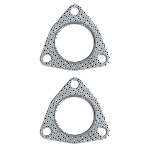 Rebvugr 2PCS Car Exhaust Pipe Gasket, 3