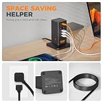 TESSAN 65W USB Charging Station for Multiple Devices 9-in-1 USB Charger - Image 5