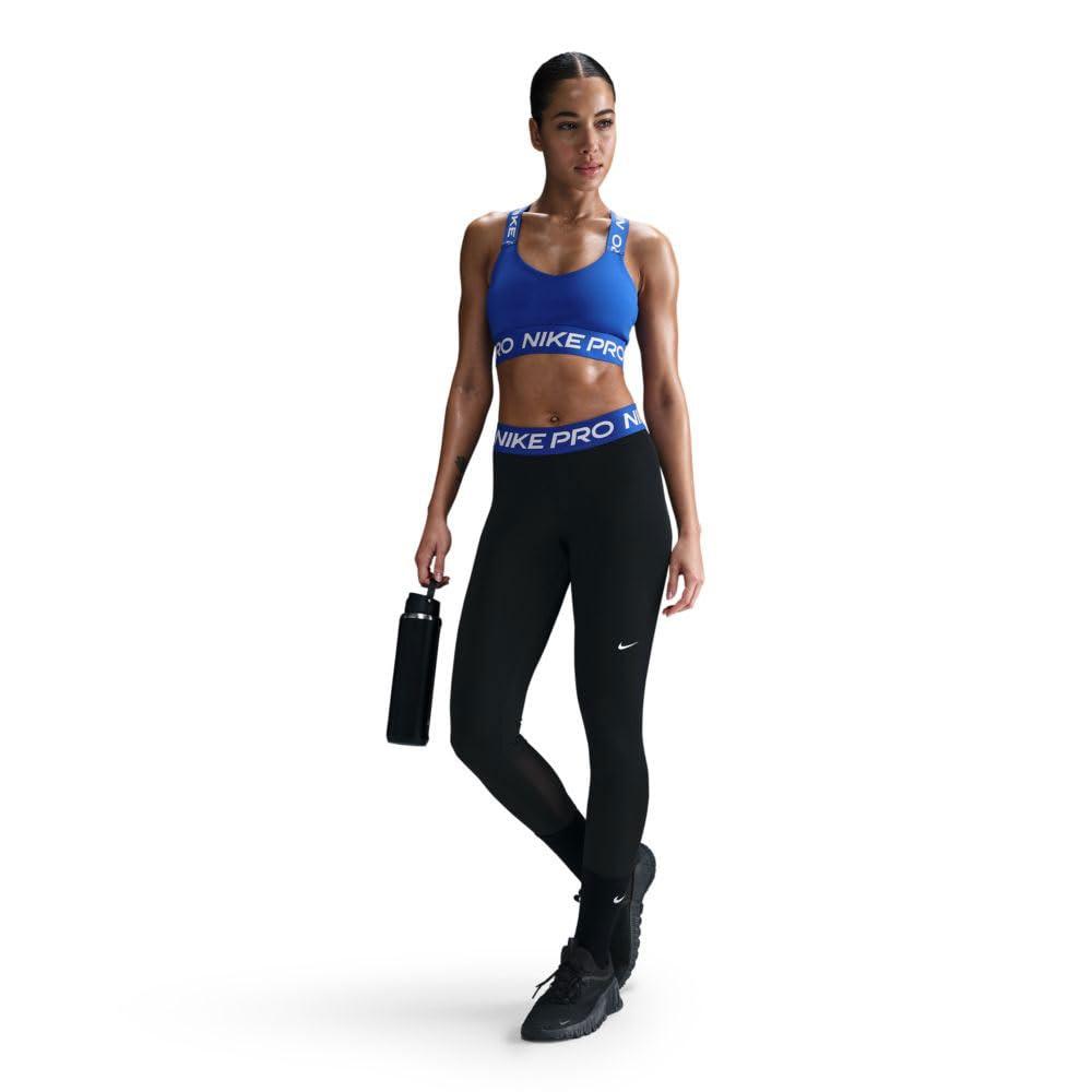 Nike Women's Mid-Rise Mesh-Paneled Leggings Multicoloured