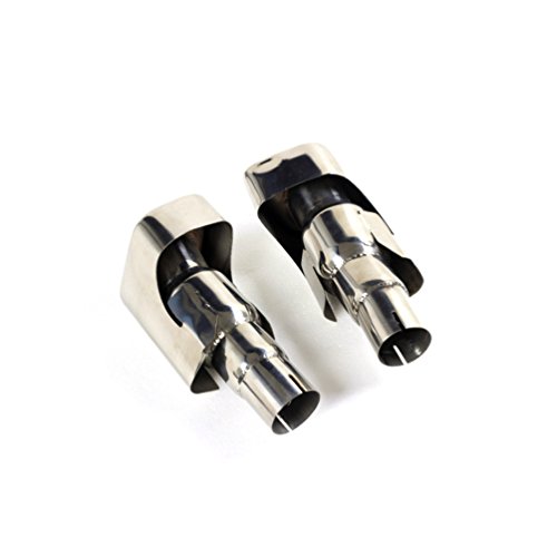 Jcsportline Stainless Steel Exhaust Tips Fits Land Rover Range Rover Sport 2010 2011 2012 Faceliftl Gasoline Petro #TOP29