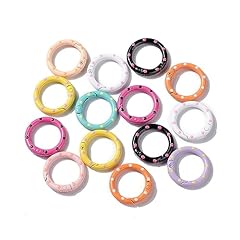Polka Dot Round Ring_30pcs