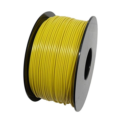 WITTKOWARE LiYv Schaltlitze, 0,14mm², Kupfer verzinnt, 100m Spule, gelb Cover