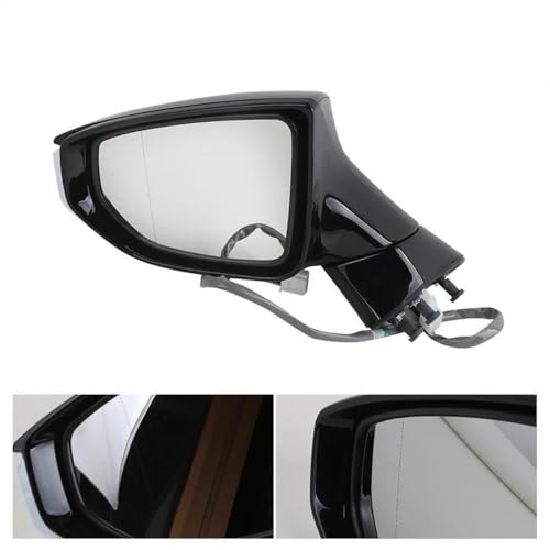 Rétroviseur cassé sur Lexus ES 250 ? Commandez le bloc complet gauche blanc pliable - 4