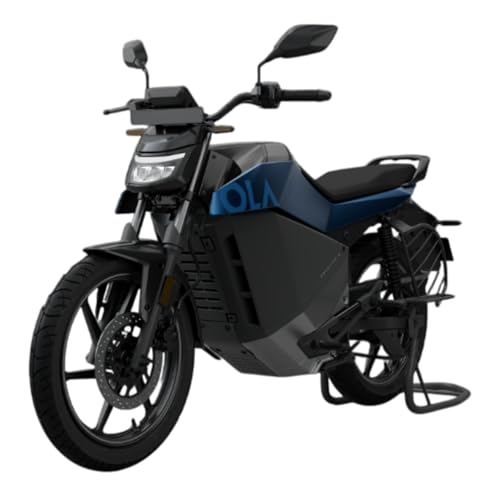 Image of OLA Roadster X+ (4.5 Kwh) High Speed Electric Bike with charger - Stellar blue - Ex-Showroom