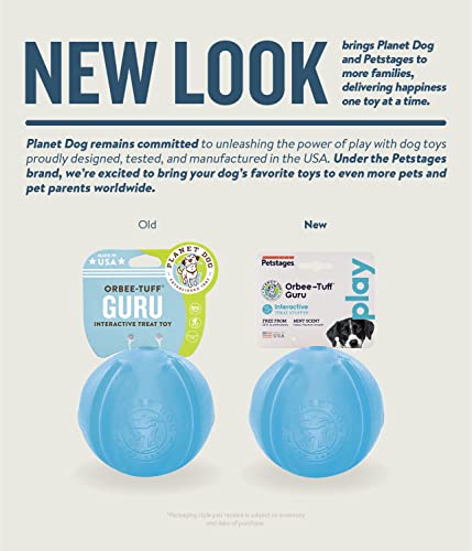 Planet Dog Orbee-Tuff Mazee And Guru - Interactive Treat Dispensing Ball Puzzle Dog Toys #TOP3